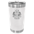 Polar Camel White 16 oz. Pint with Slider Lid — supplier item before personalization