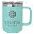 Polar Camel 15 oz. Teal Vacuum Insulated Mug with Slider Lid — supplier item before personalization