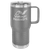 Polar Camel 20 oz. Dark Gray Vacuum Insulated Travel Mug with Slider Lid — supplier item before personalization