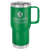 Polar Camel 20 oz. Green Vacuum Insulated Travel Mug with Slider Lid — supplier item before personalization