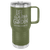 Polar Camel 20 oz. Olive Green Vacuum Insulated Travel Mug with Slider Lid — supplier item before personalization