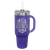 Polar Camel 40 oz. Purple Travel Mug with Snap Lid & Straw — supplier item before personalization