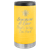 Polar Camel Yellow Slim Beverage Holder — supplier item before personalization