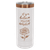 Polar Camel 22 oz. White/Rose Gold Skinny Tumbler — supplier item before personalization