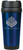 16 oz. Blue Laserable Stainless Steel Travel Mug without Handle — supplier item before personalization