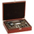 Rosewood Finish 5-Piece Wine Tool Gift Set — supplier item before personalization