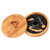 6 1/4" Round Bamboo 4-Piece Wine Tool Set — supplier item before personalization