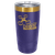 Polar Camel 20 oz. Purple/Bright Gold ION-Plated Ringneck Tumbler with Slider Lid — supplier item before personalization