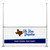 20ft Tent Walls — half wall branded mockup; support frame shown for illustration.