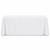 Solid Color Table Throws — unprinted white cover illustration.