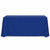 Solid Color Table Throws — unprinted blue 6ft cover illustration.
