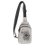 Explorer Bag - Laserable Leatherette, Creekside Collection, Light Gray — supplier item before personalization