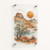 West Texas semi-transparent desert artwork on clear acrylic with no white backing and four corner standoffs — illustrative configuration