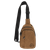 Explorer Bag - Laserable Leatherette, Creekside Collection, Medium Brown — supplier item before personalization