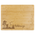 19 3/4" x 15" Bamboo Cutting Board with Drip Ring — supplier item before personalization