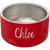 Polar Camel 18 oz. Small Red Pet Bowl — supplier item before personalization