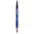 Blue with Silver Trim Laserable Pen with Gripper — supplier item before personalization