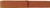 6 1/2" x 1" Rawhide Laserable Leatherette Single Pen Case — supplier item before personalization