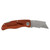 4" Wood Handle Utility Knife — supplier item before personalization