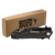 Bison River 4 1/2" Black Rescue Knife — supplier item before personalization