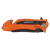 Bison River 4 1/2" Orange Rescue Knife — supplier item before personalization