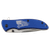 Bison River 4 1/4" Blue Everyday Carry Knife — supplier item before personalization
