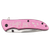 Bison River 4 1/4" Pink Everyday Carry Knife — supplier item before personalization