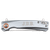 Bison River 4" Gray Everyday Carry Knife with Ball Bearing Open Mechanism — supplier item before personalization