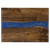 15 3/4" x 11 3/4" Acacia with Blue Pearl Resin Serving Board — supplier item before personalization