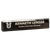 10" x 2" Black Acrylic Desk Wedge — supplier item before personalization