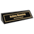 8 1/2" Black Piano Finish Desk Wedge — supplier item before personalization
