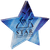 5" x 5" Sublimatable Star Acrylic Paperweight — supplier item before personalization