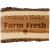 2" x 3 1/4" Old West Log Magnet — supplier item before personalization