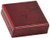 3 3/4" x 3 3/4" Rosewood Finish Medal Box — supplier item before personalization