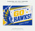Coroplast Signs - 24w × 16h in - Double-Sided — school illustrative front mockup; fictional example artwork, not a finished-product photograph. 4mm Coroplast; 24w x 16h inches. Example artwork does not include mounting hardware.
