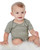 Supplier model photo: BELLA+CANVAS 100B. Blank garment; not a decorated or color-specific preview.