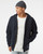 Supplier model photo: Independent Trading Co. IND4000Z. Blank garment; not a decorated or color-specific preview.