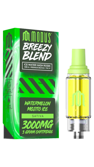 Modus Breezy Blend Vape Cartridge | CB9-A - Pegasus Delta 8 - THC-P | 3 Grams | Multi Flavors
