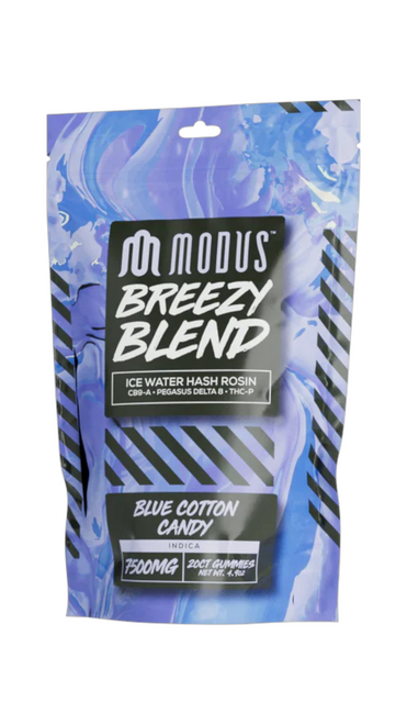 Modus Breezy Gummies | 7500MG | 375MG Per Gummy | 20 CT | Multi Flavor