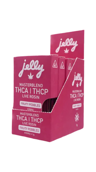 NYB Labs  | Jelly Live Rosin Masterblend THCa - THCP Vape Cartridge | 1g |  Multi Flavors