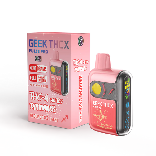 Geek THCX Disposable Vape | THC- A Melted Diamonds | 4.2 Grams | Multi Flavors