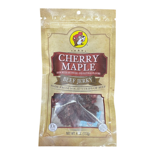 Buc-ee's Beef Jerky | 4oz | Cherry Maple