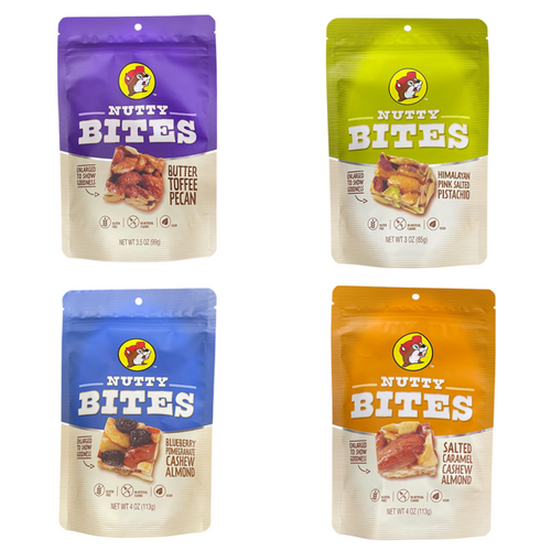 Buc-ee's Nutty Bites | 3.5oz | Multi Flavors
