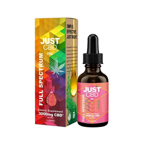 JUST CBD Full Spectrum CBD Tincture | 3000MG