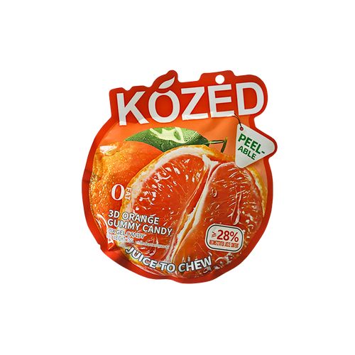 Kozed Peelable Gummy Candy Pouch | 75 Grams | Multi Flavor