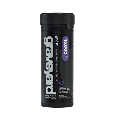 Ghost Graveyard Berry Blast Gummies deliver a bold mix of ripe berries with a smooth, candy-style finish. This flavor combines sweet strawberry, blueberry, and mixed berry notes in every gummy, creating a balanced and flavorful option for customers who enjoy classic fruit blends in a high-strength hemp gummy format.