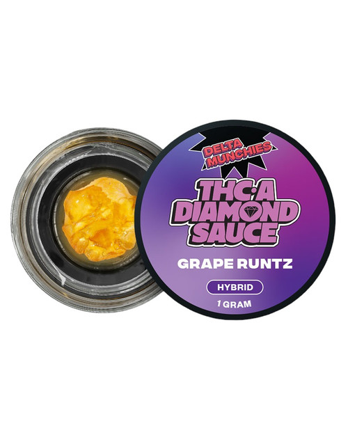 Grape Runtz 1G THC-A Diamond Sauce