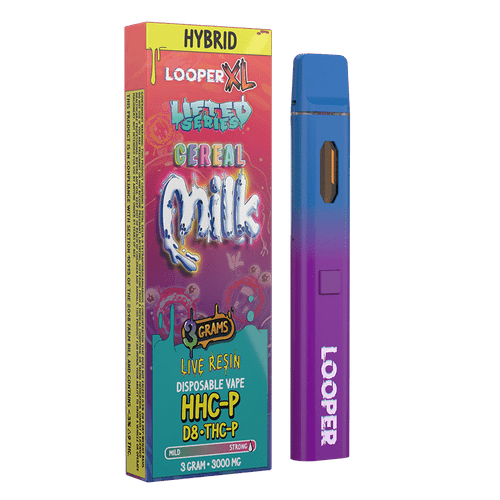 Looper XL Lifted Series Disposable Vape Pen | 3 Grams | Hybrid | Cereal Milk
