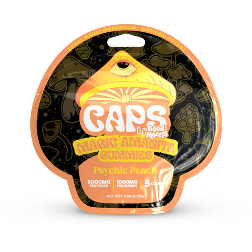 CAPS Psychedelic Amanita Gummies | 2500MG | Psychic Peach