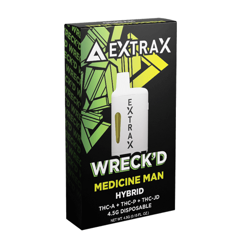 Extrax Wreck'D THCA + THCP 4.5G Disposable Vape Pen | Medicine Man